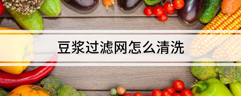 豆浆过滤机网怎么清洗_家用豆浆过滤机_豆浆机过滤网